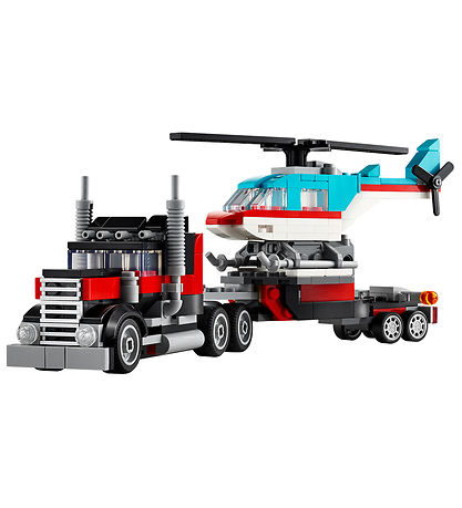 LEGO® Creator - Tieflader mit Hubschrauber 31146 - 3-I-1 - 270 T