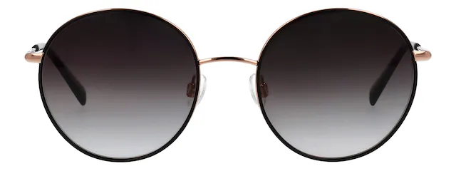HUMPHREY´S eyewear Sonnenbrille »Modell 585357« Form Rundo, Logoschriftzug auf Bügel, Kombifassung