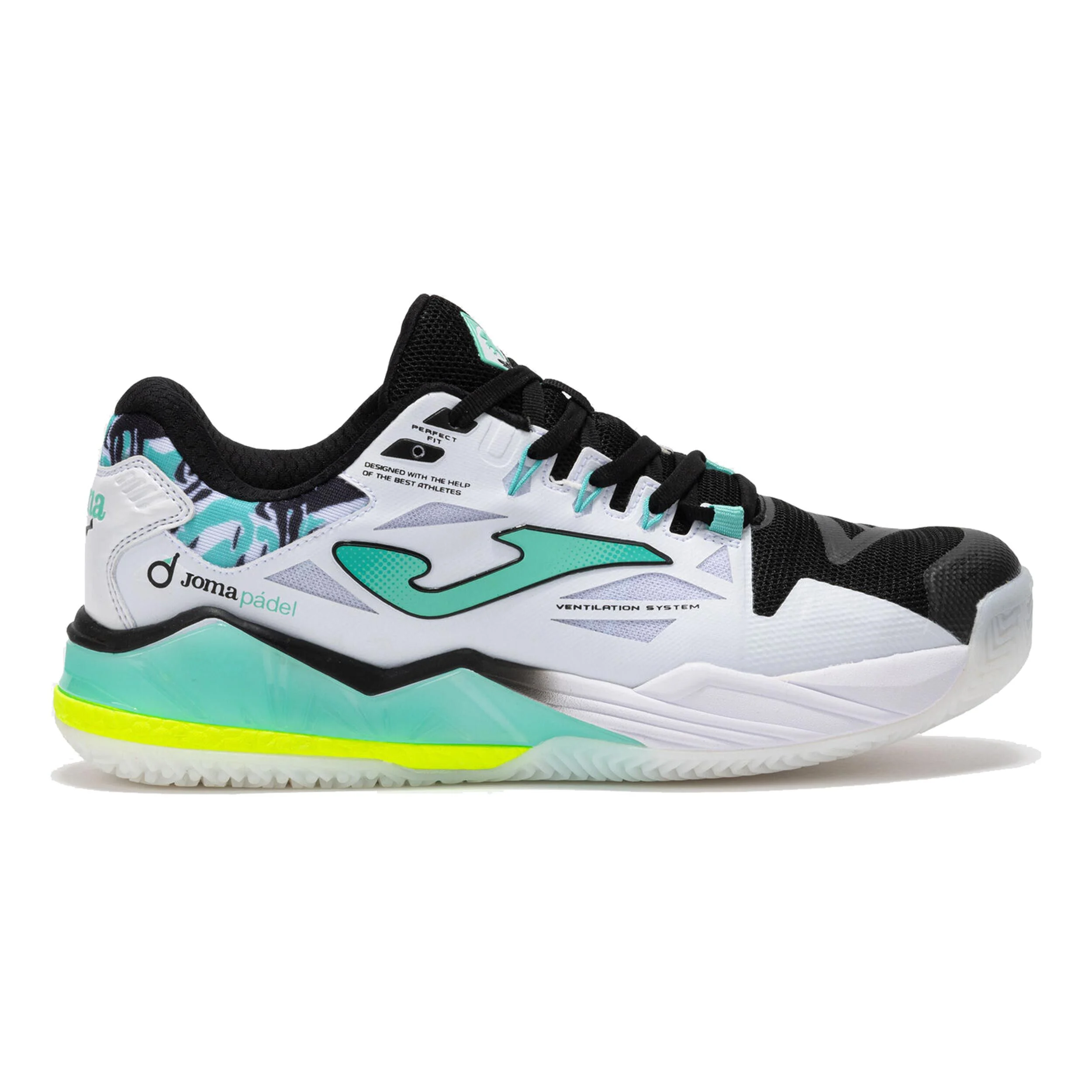 Joma Spin Chaussures Padel Hommes - Blanc , Noir