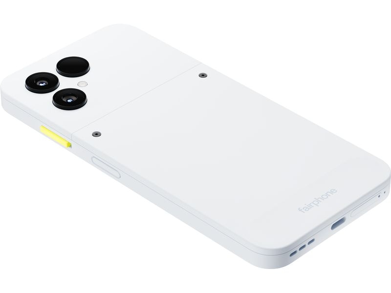 Fairphone Fairphone 6 256 GB Cloud white Nachhaltiges Android-Smartphone aus fairer Produktion mit recycelten Materialien