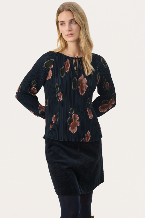 Part Two blauwe dames blouse
