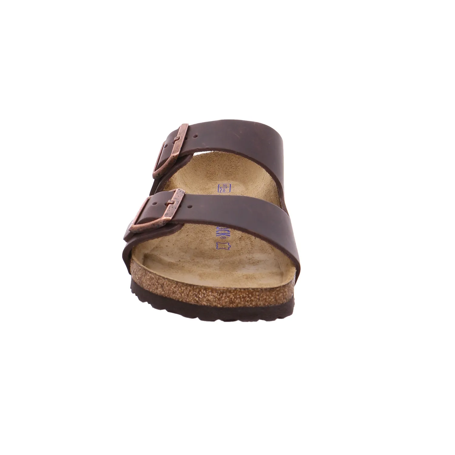 BIRKENSTOCK Bio-Mûles Braun Leder