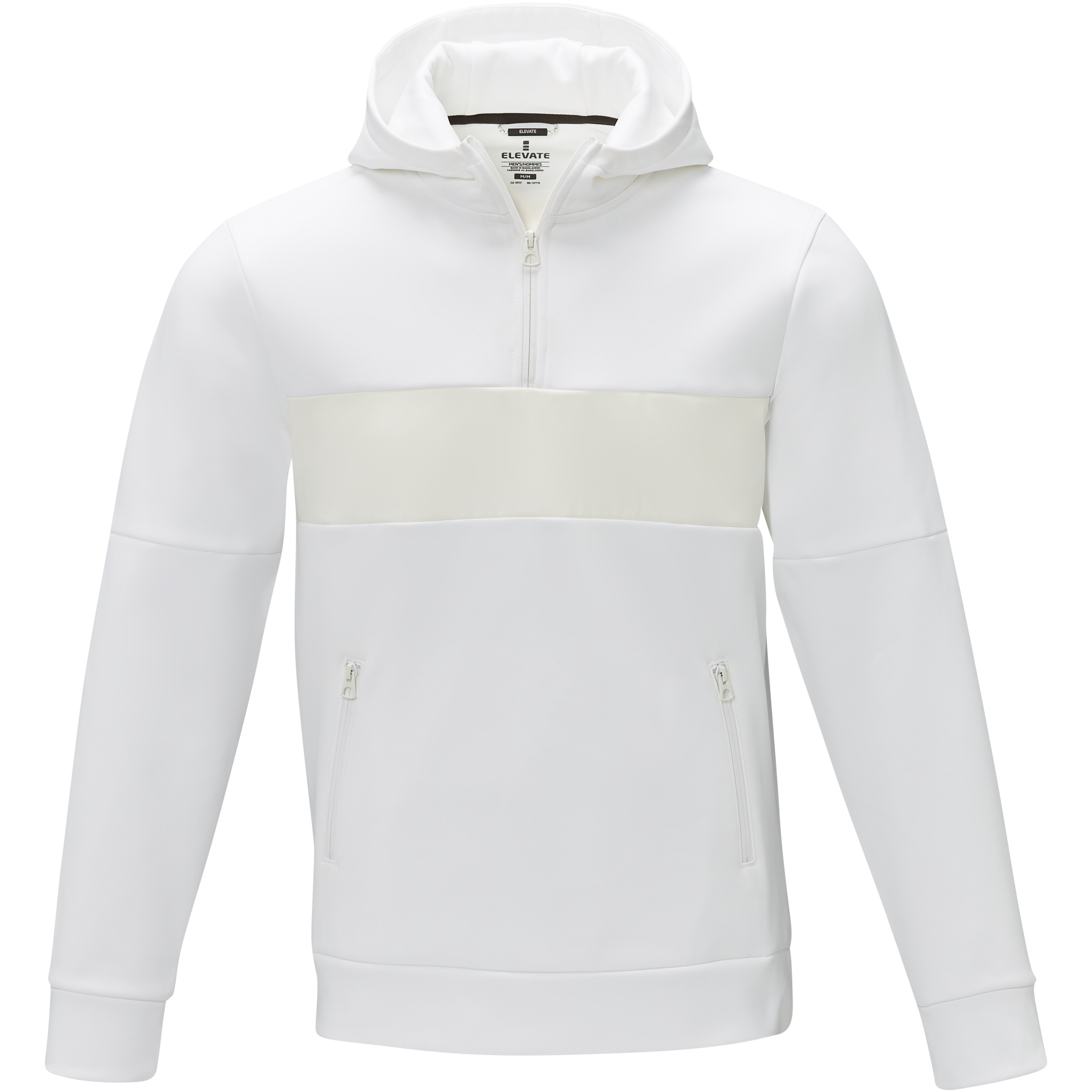 Elevate Life 39472 - Sweat à capuche anorak à demi zip Sayan pour homme