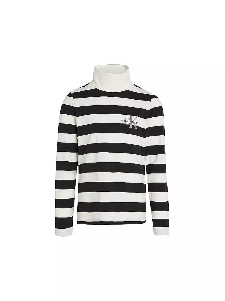 CALVIN KLEIN JEANS Mädchen Langarmshirt weiss