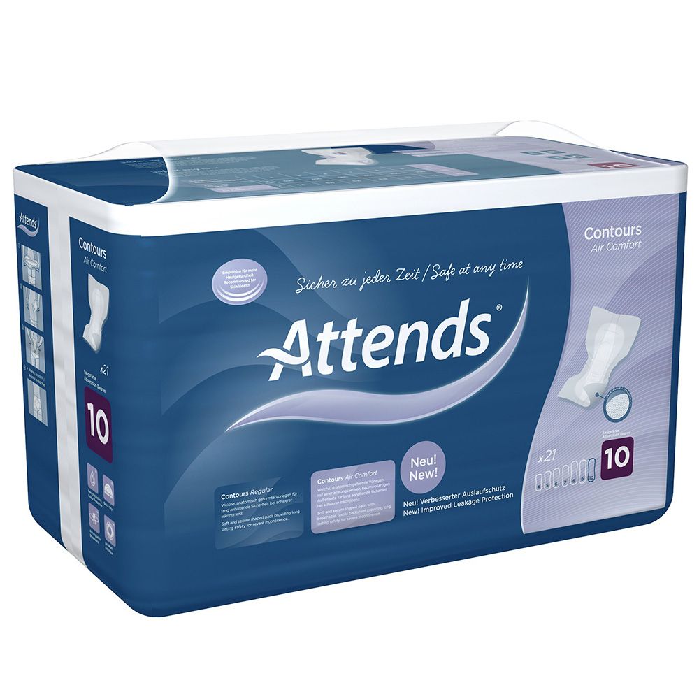 Attends® Contours Air Comfort 10 Vorlagen