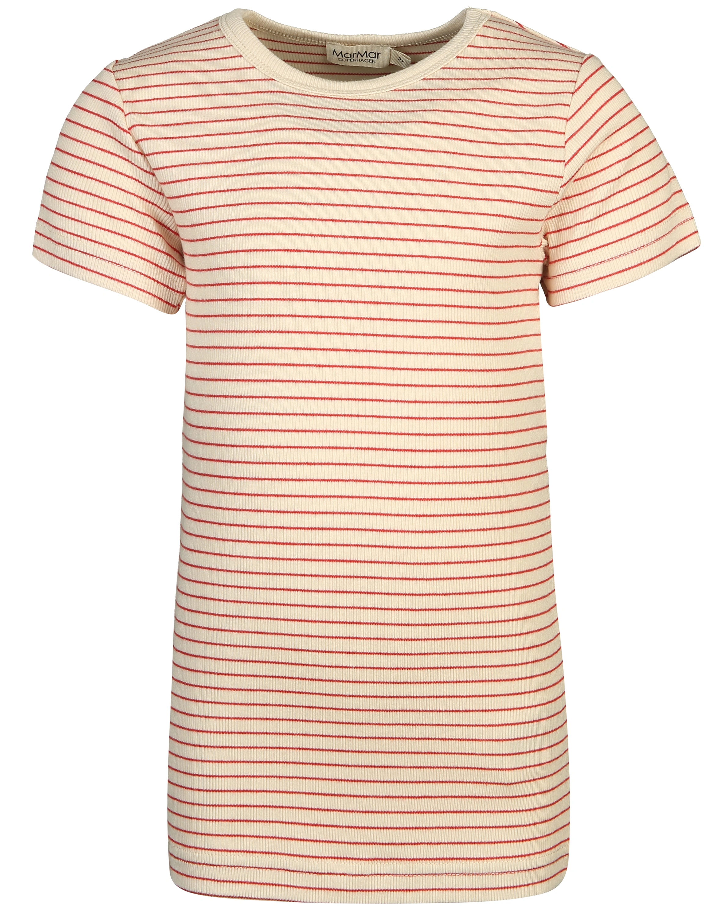 T-Shirt TAGO gestreift in poppy