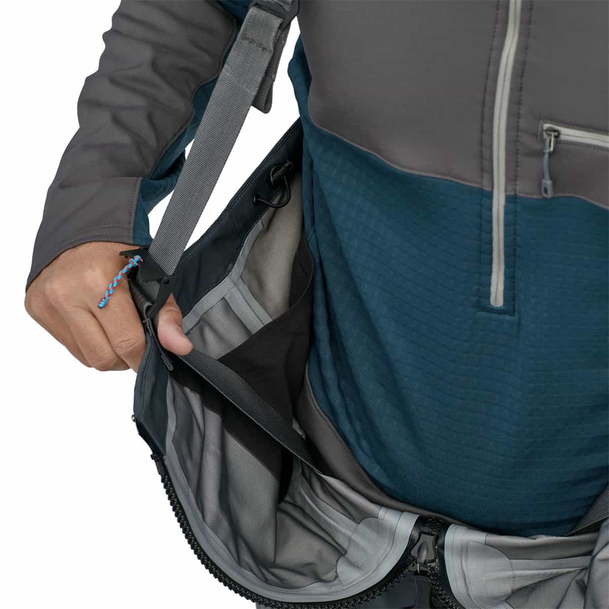 Patagonia M's Swiftcurrent Expedition Zip Front Waders Forge Grey