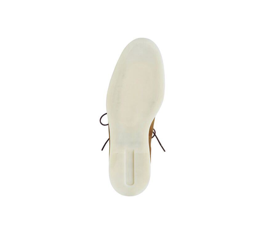 Bottines casual homme Velours Chamois - SERENOA