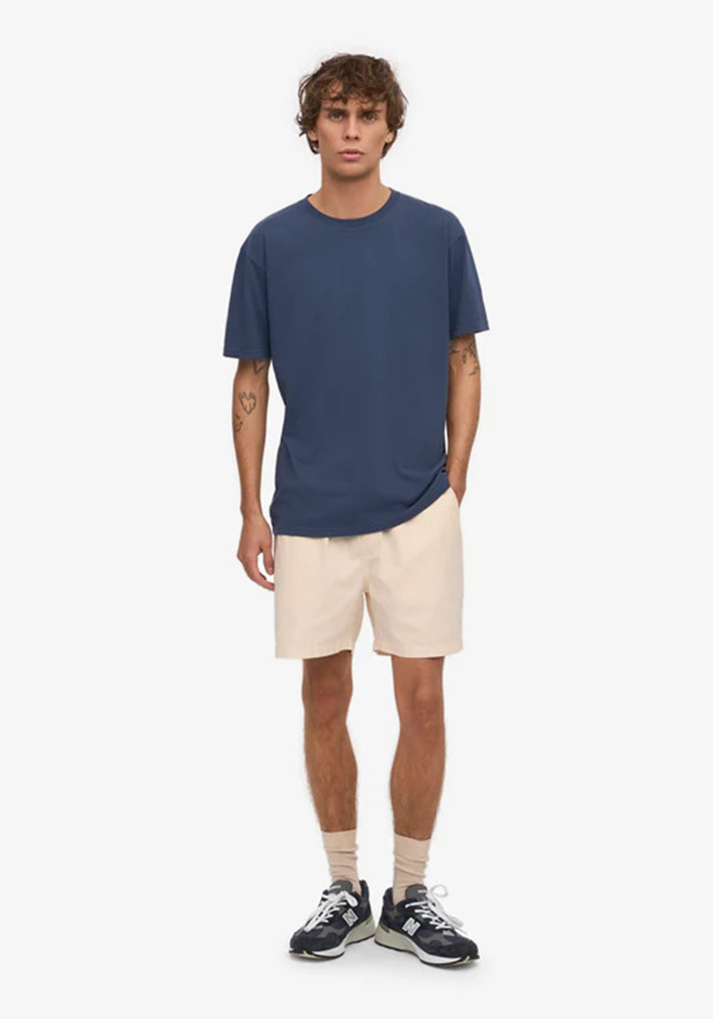 Colorful Standard Herren-T-Shirt Petrol Blue
