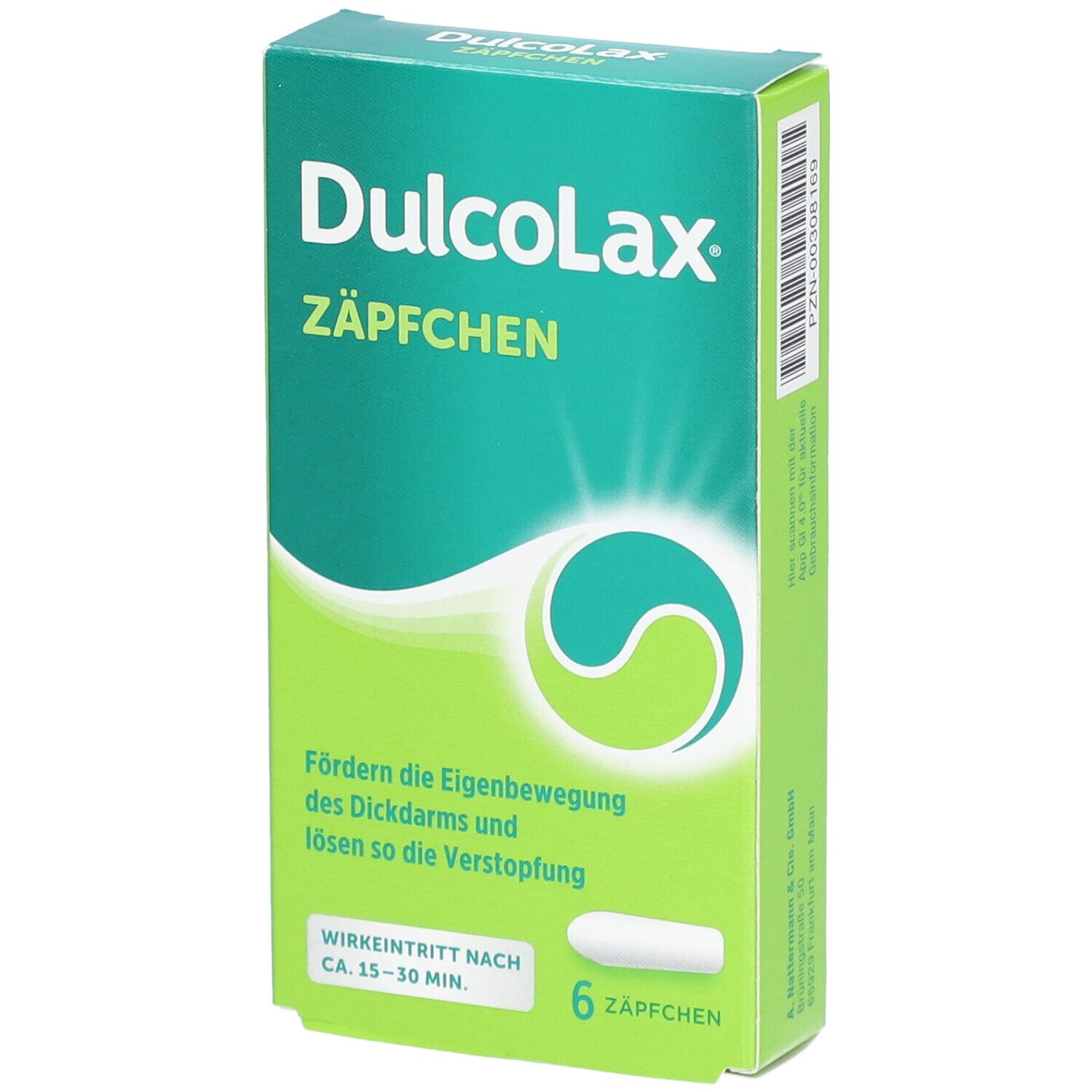 Dulcolax Zäpfchen Abführmittel bei Verstopfung mit Bisacodyl