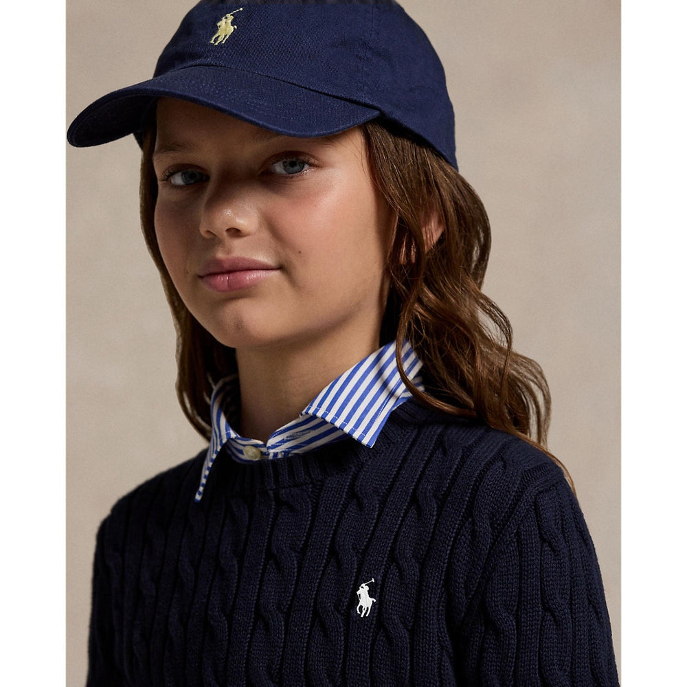 Køb Polo Ralph Lauren Rl Navy W/ Nevis Girl Pullover
