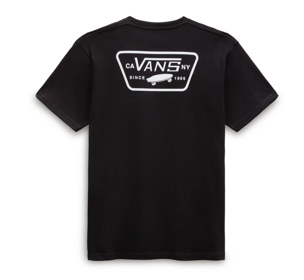 Vans Full Patch Back SS Black / White