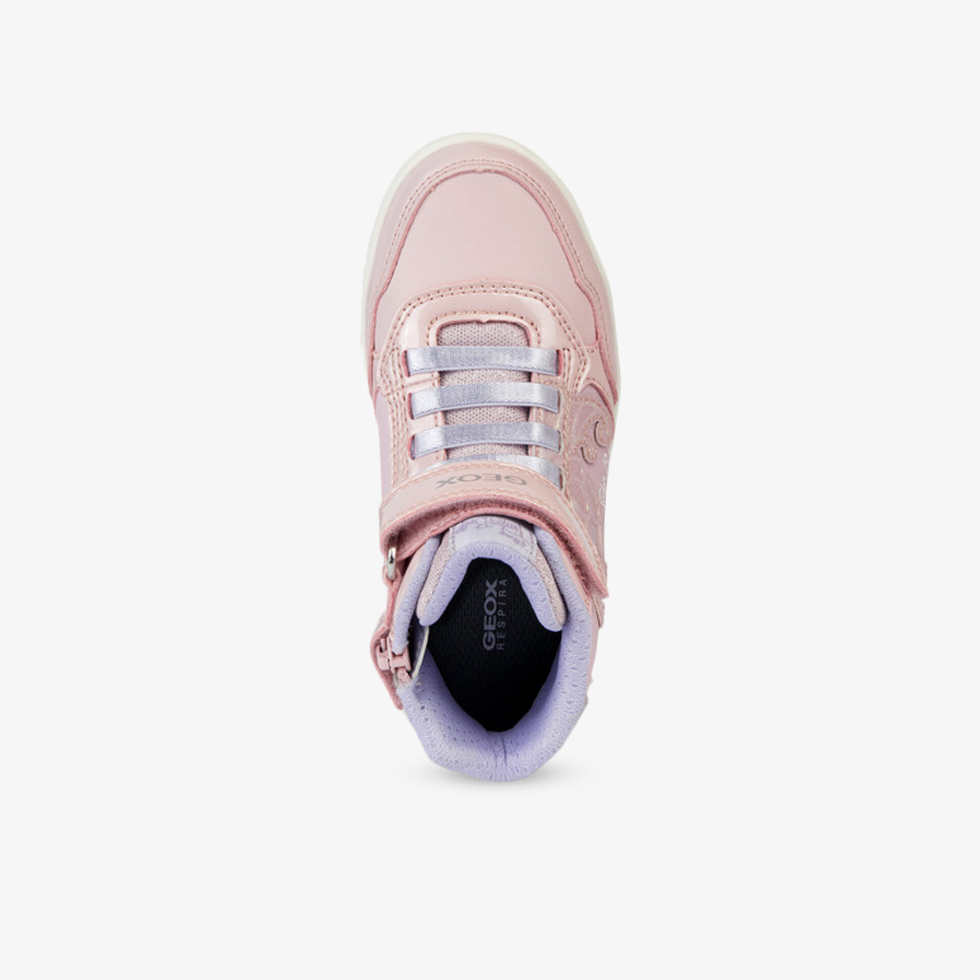 GEOX J SKYLIN GIRL E Kinder Sneaker High rosa