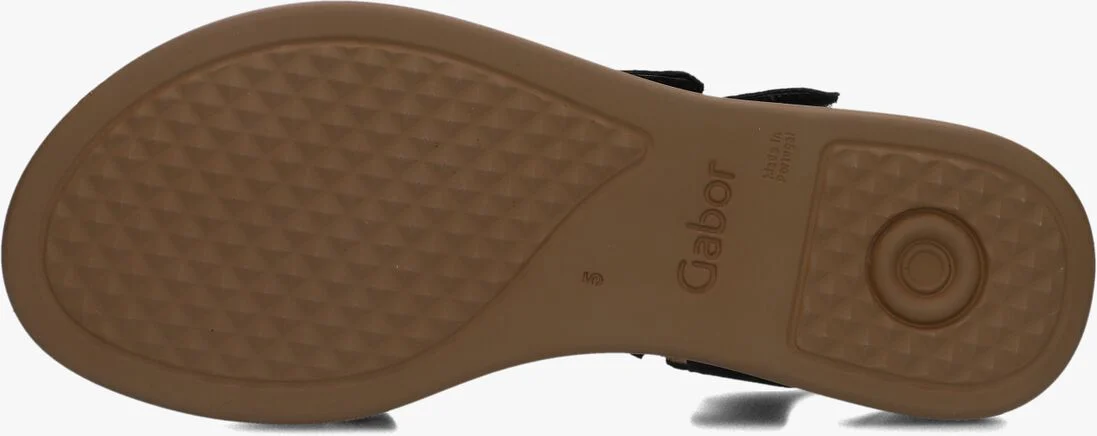GABOR zwarte gabor sandalen 063