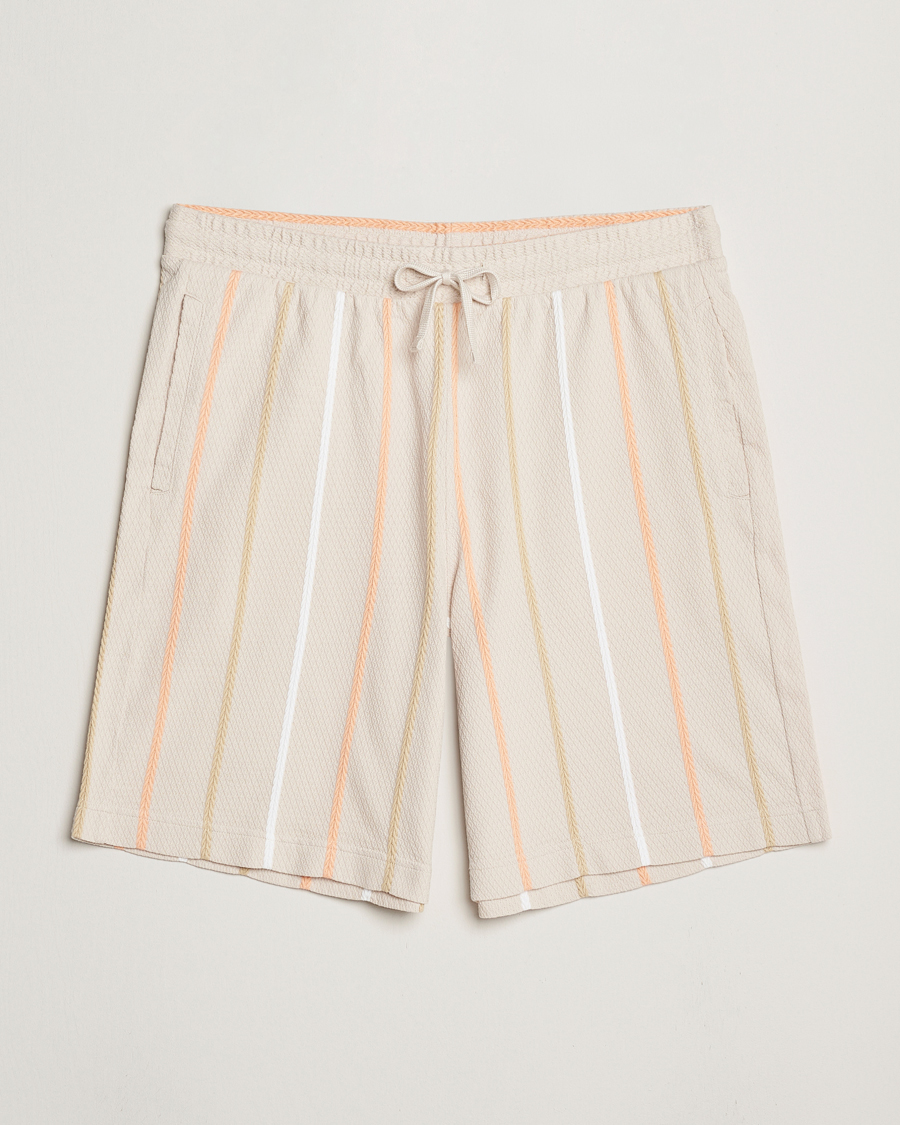 J.Lindeberg Simon Stripe Shorts Moonbeam