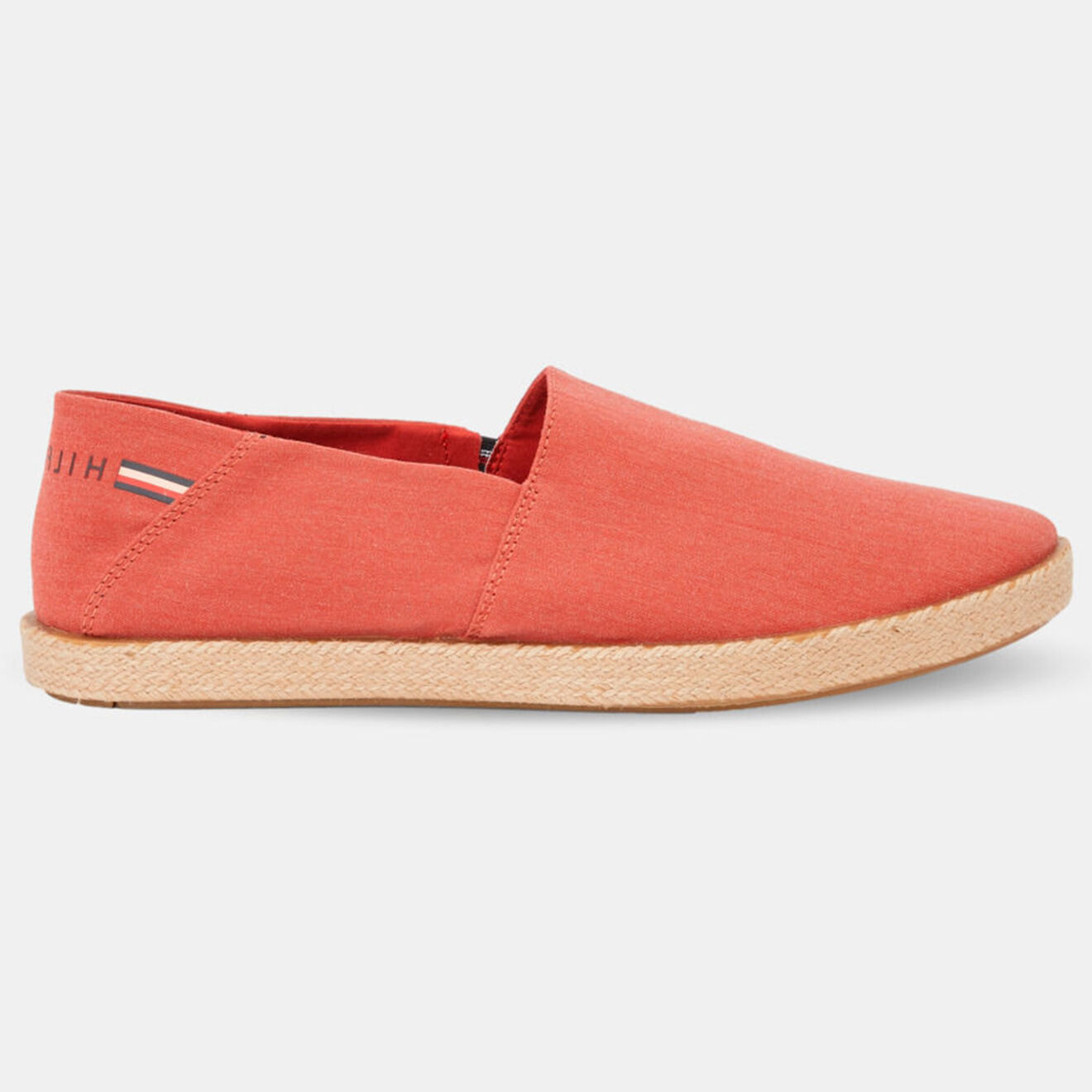 Tommy Hilfiger Espadrilles Chambray recyclé rouge clair