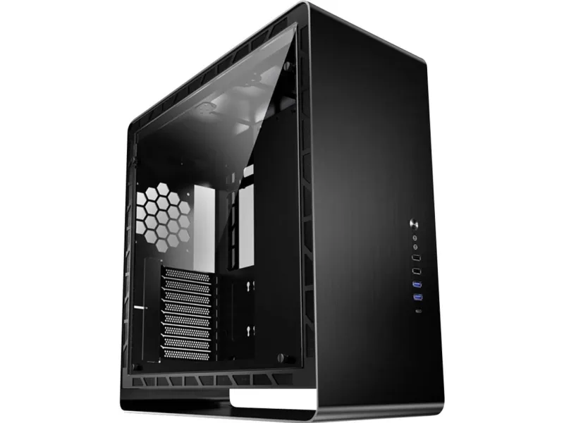 Jonsbo UMX6 Midi-Tower, Tempered Glass - schwarz