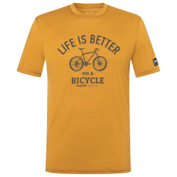 super.natural - Better Bike Tee - Haut en mérinos