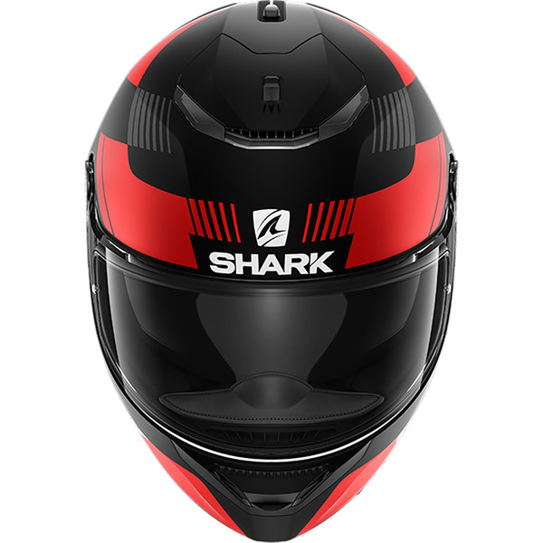 Shark - Casque Spartan Strad Noir Mat / Rouge