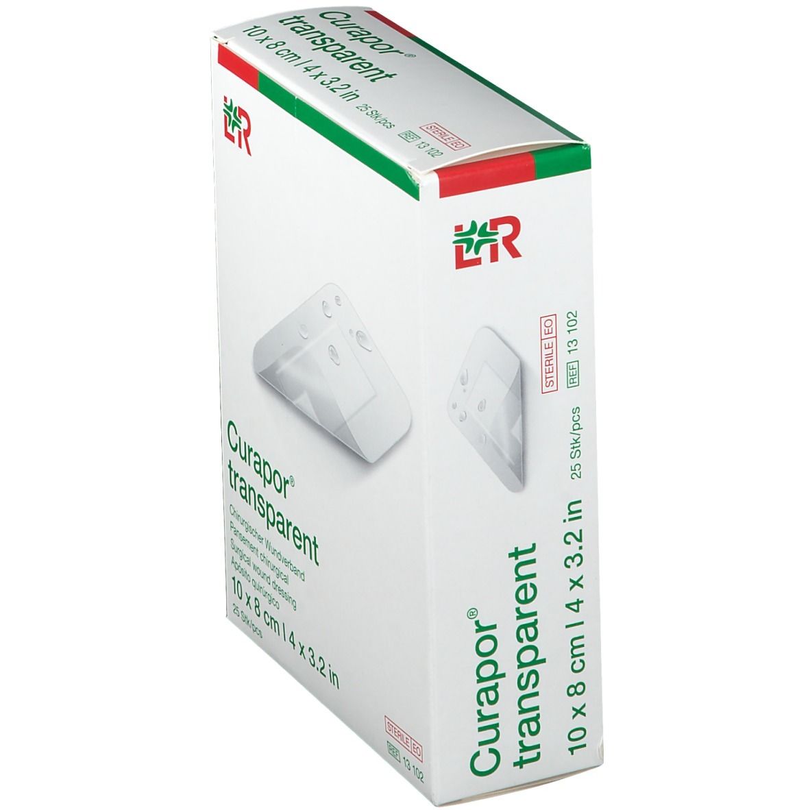 Curapor® transparent 8 cm x 10 cm steril
