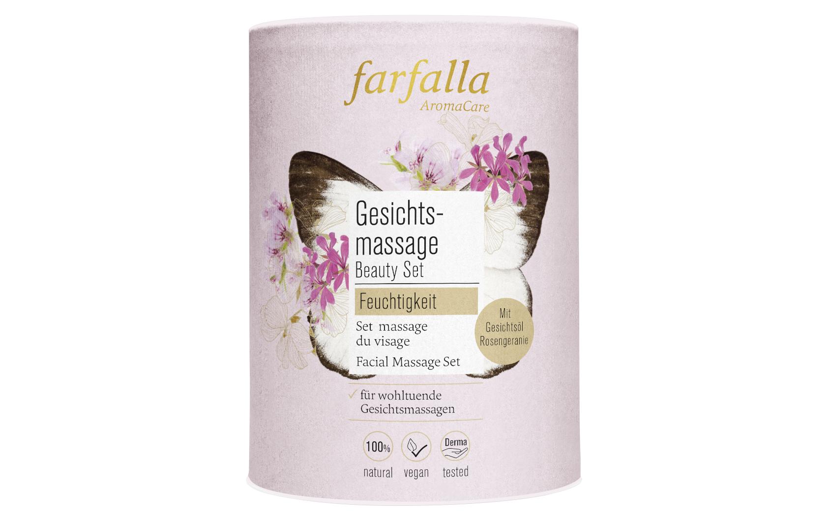 Geschenkset Gesichtsmassage Beauty 2-tlg.Natürliches Gesichtsmassage-Set