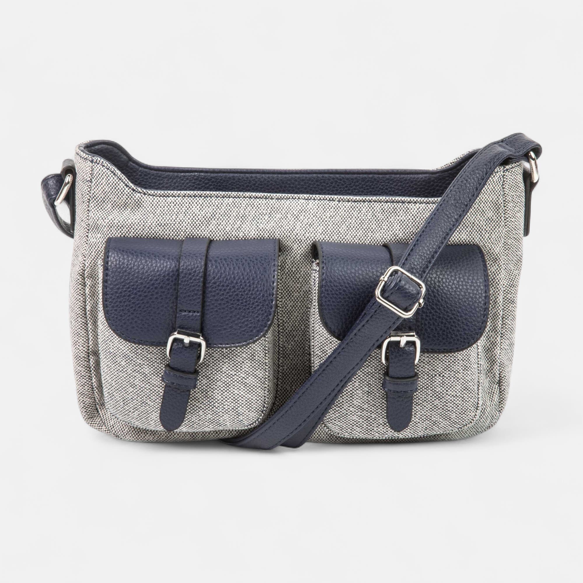 Sac bandoulière bleu