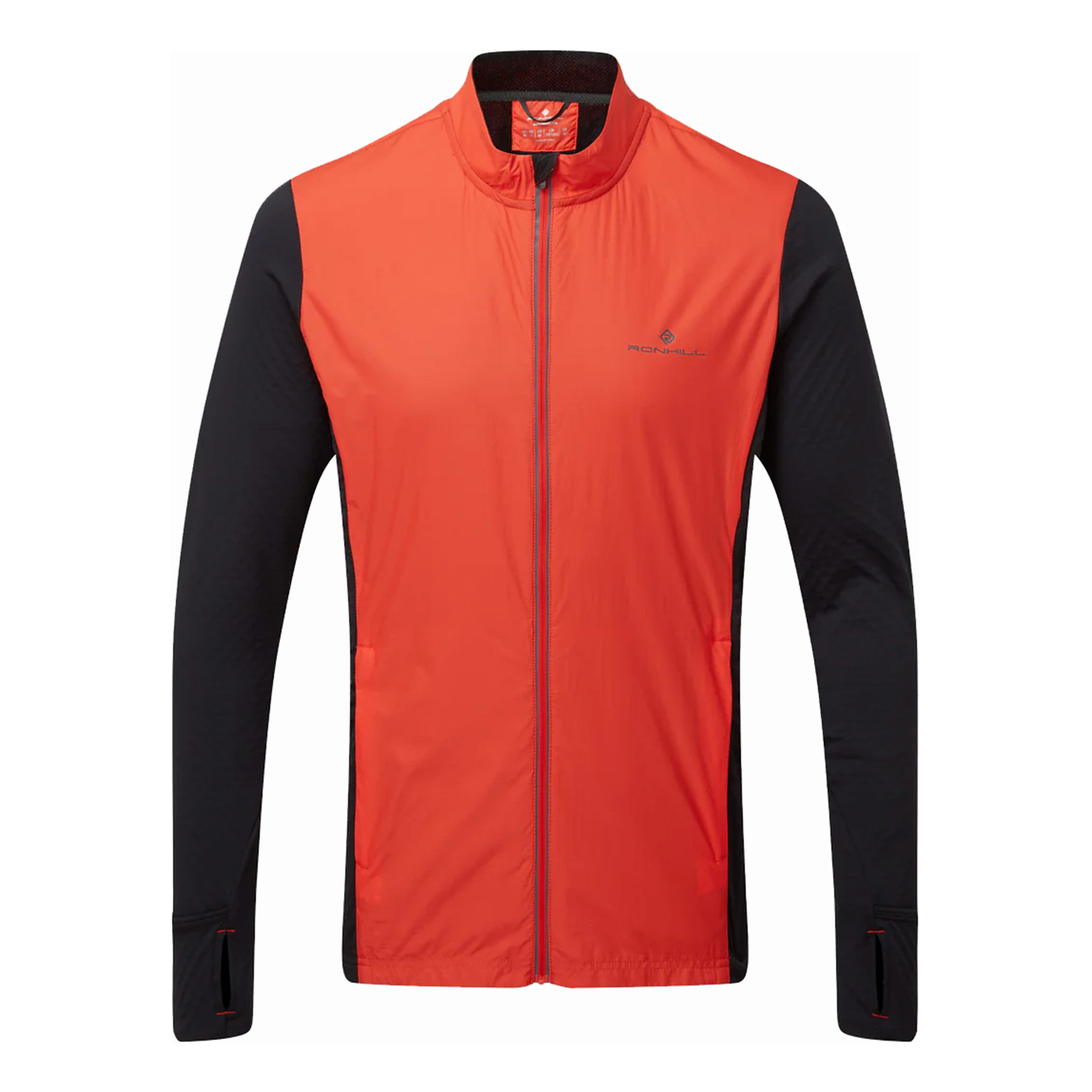 Ronhill Tech Hyperchill Veste Running Hommes - Orange , Noir