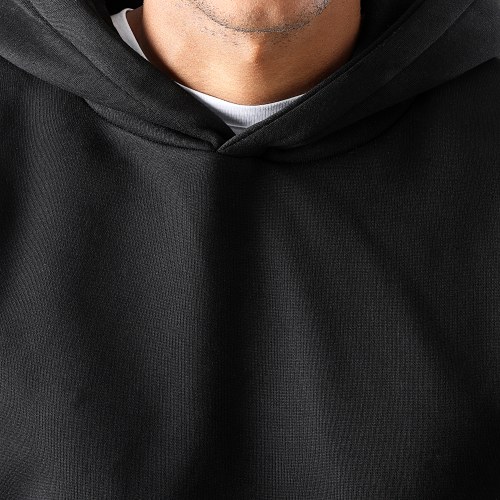 Sweat Capuche Molleton 2497 Noir