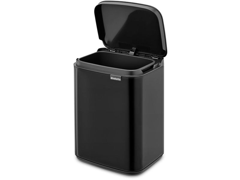 Brabantia Kosmetikeimer Bo Waste Bin 4 l, Schwarz matt Mülleimer