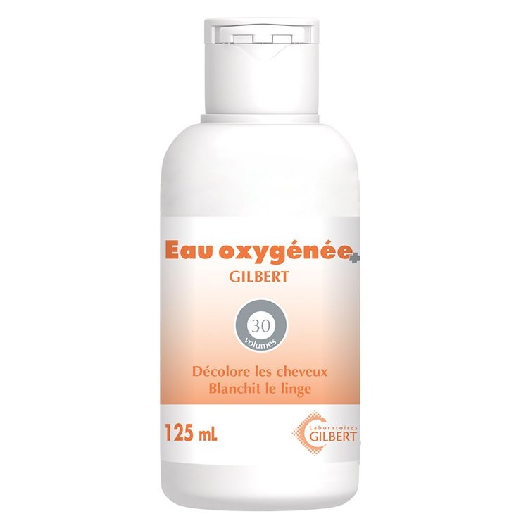 Eau Oxygenee 30 Volumes 125ml Gilbert