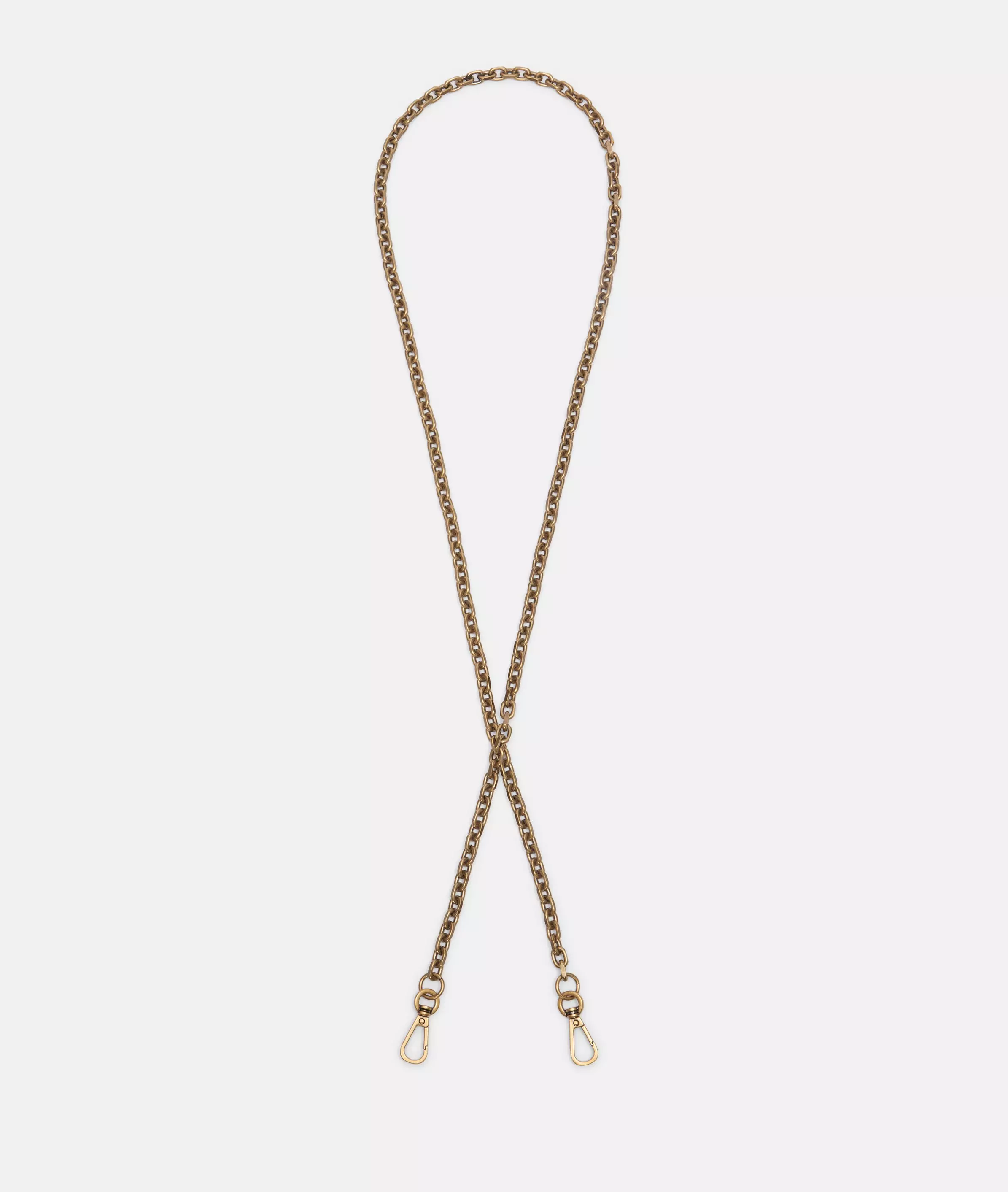 Shoulder strap Narrow metal bag strap