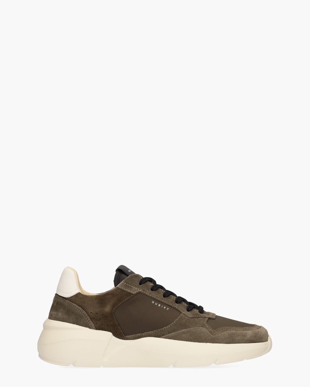 Nubikk Roque Road Wave Donkerbruin Herensneakers