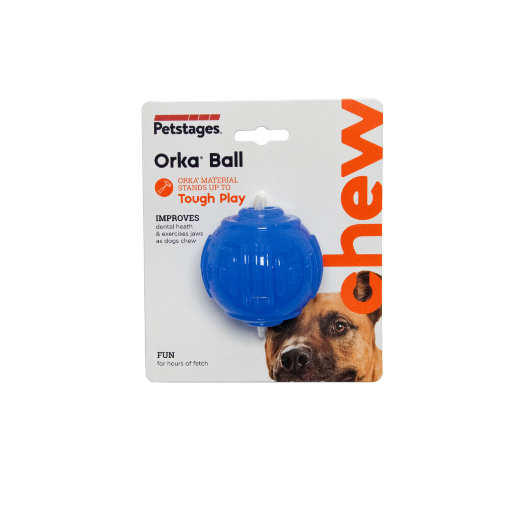 Petstages Dog Orka Ball Pet Specialty 7 cm Blauw