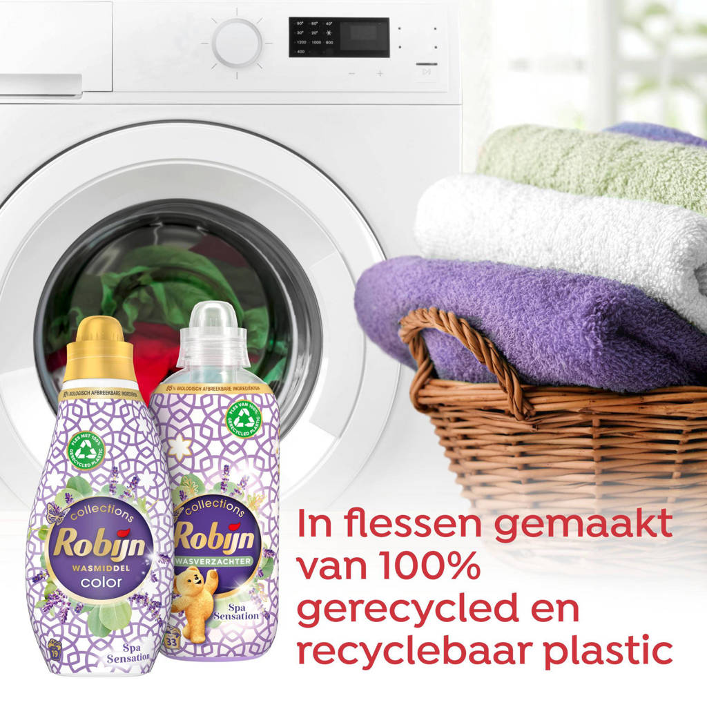 Heerlijke geurwasmiddel en wasverzachter pakket - Spa Sensation - set van 5 - 60 wasbeurten