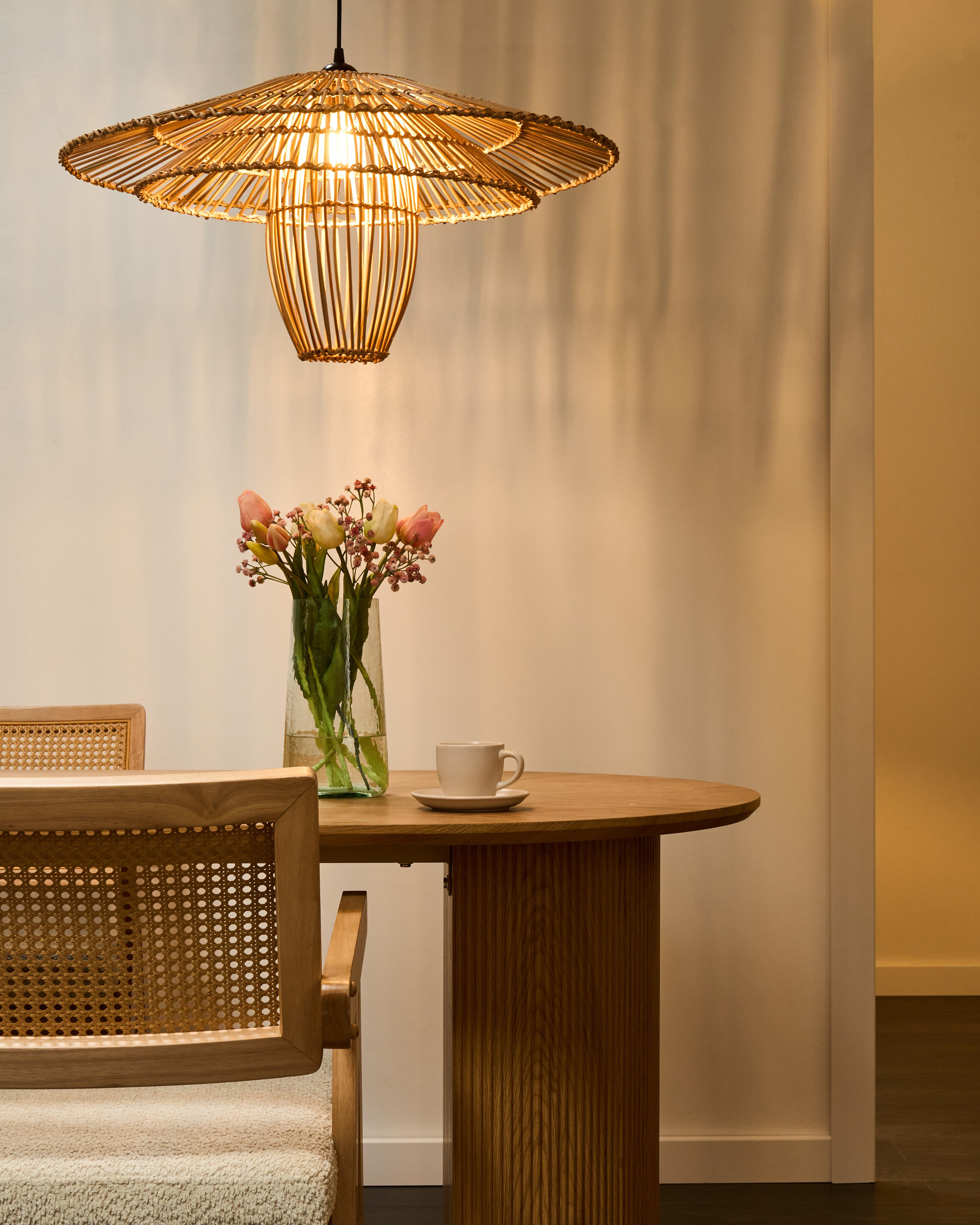 Hanglamp BOTIJAS Rotan Natuurlijk