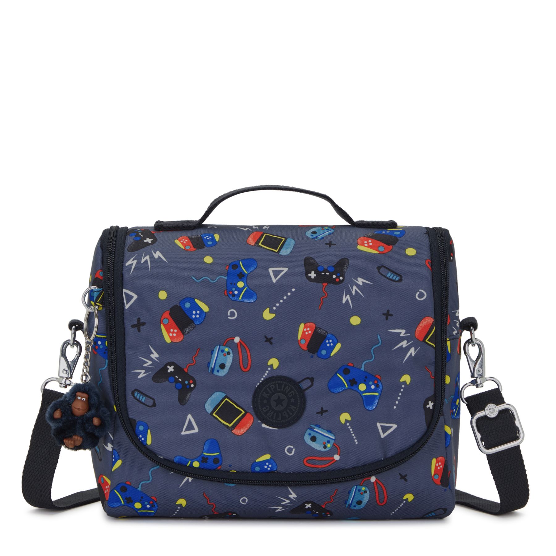 NEW KICHIROU Grand Sac Repas Isotherme avec Manchon pour Valise - Gaming Grey