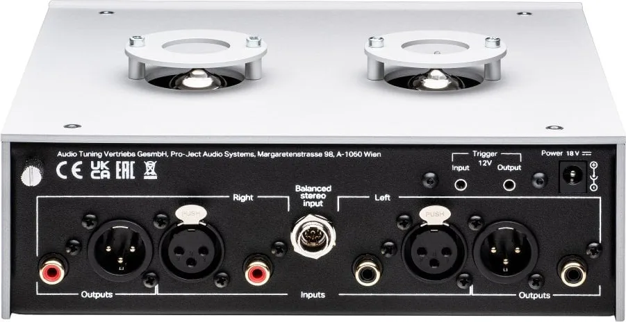 Pro-Ject Tube Box DS3 B Silver Préamplis phono