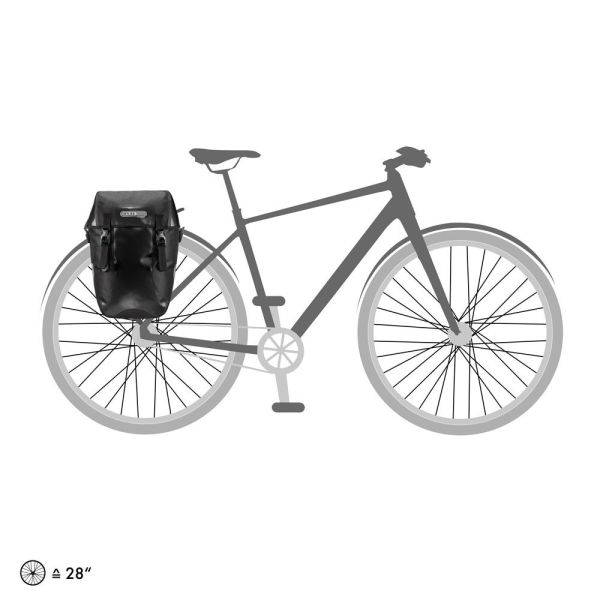 Ortlieb Bike-Packer Classic Taskesæt, 28L
