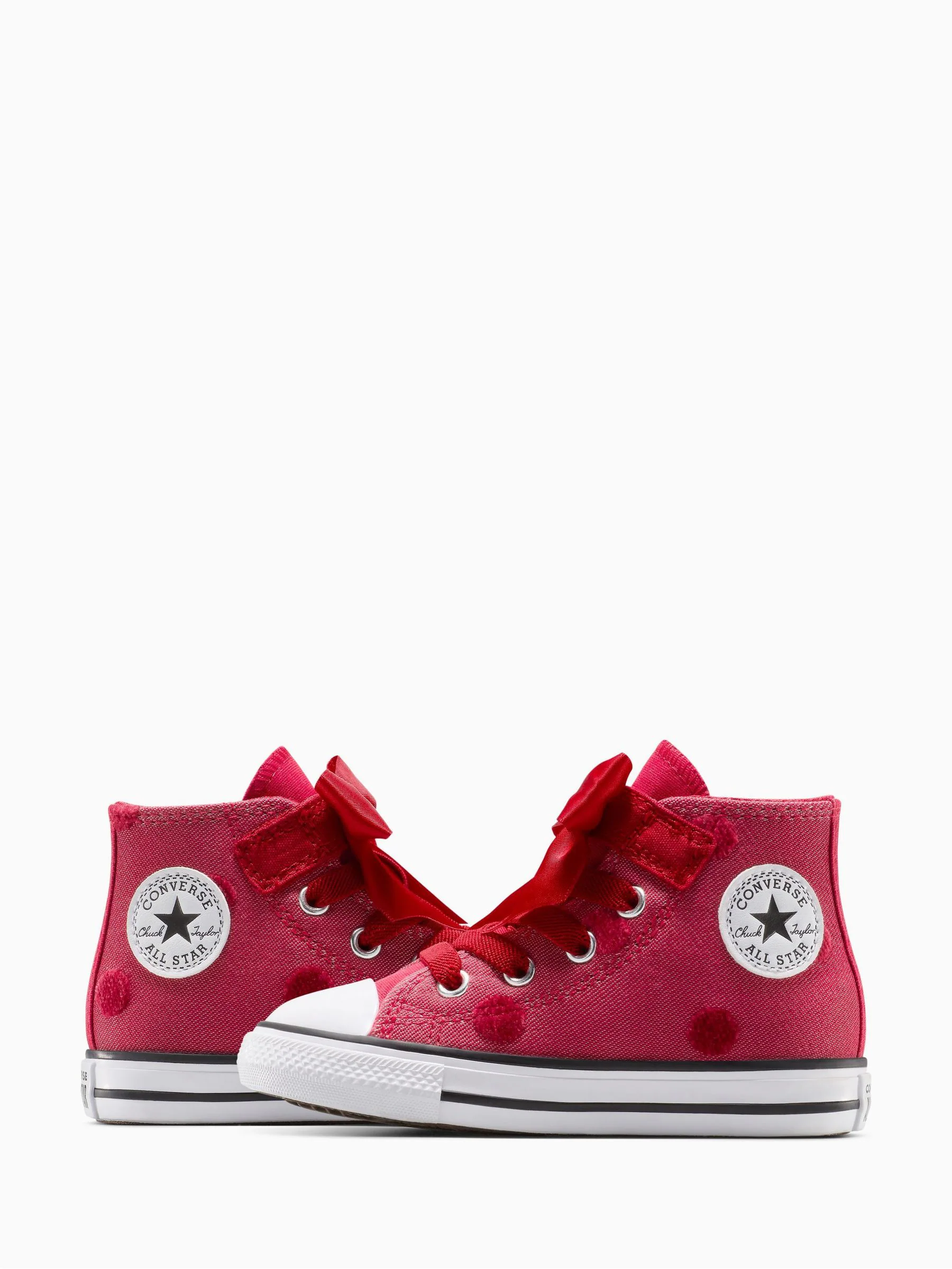 Converse Chuck Taylor Toddler Bow High Trainers