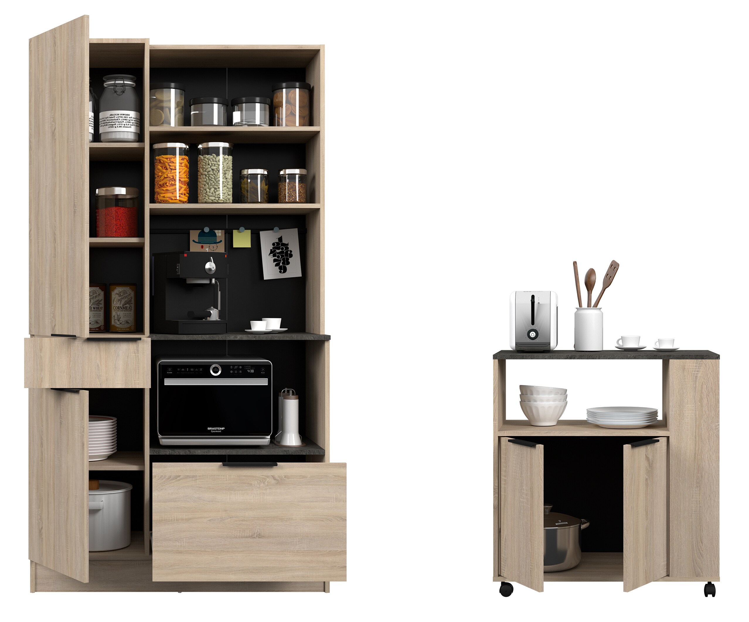 Parisot Küchenbuffet Set 