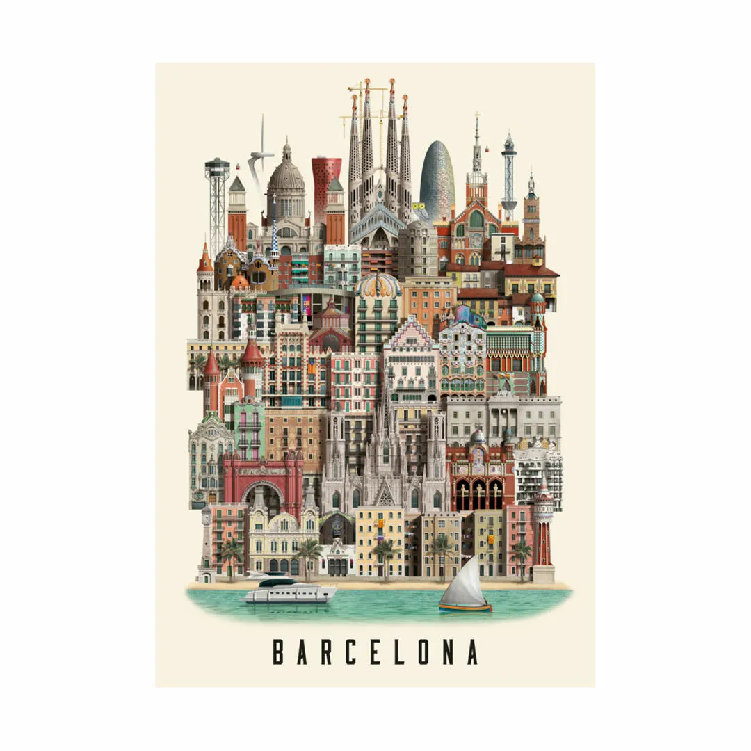 Martin Schwartz Plakat Barcelona