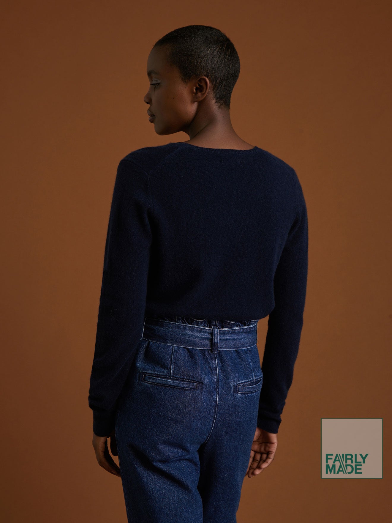 Pull col V femme - Collection Cachemire