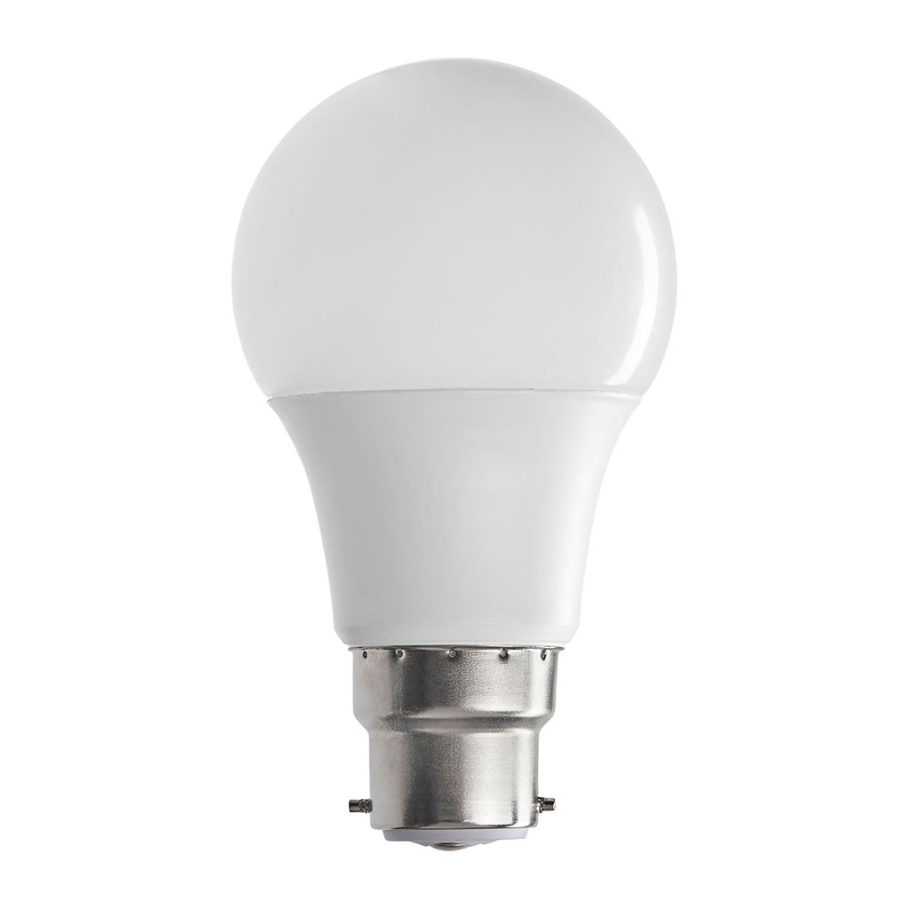 Ampoule led blanc A60 B22 10W