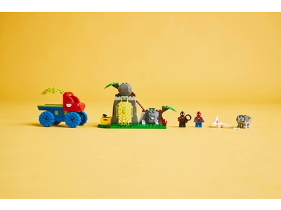 LEGO Team Spidey reddingsmissie met dinotruck (11199)