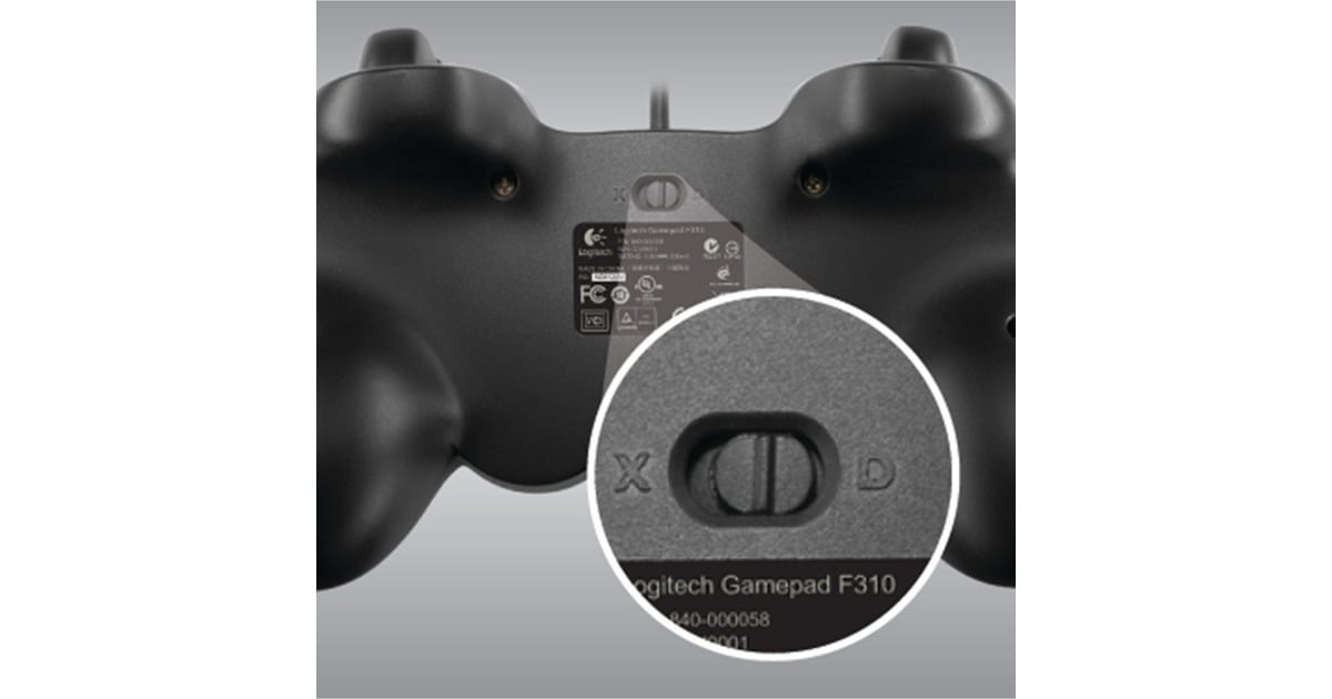 LogitechGamepad F310  (Donkerblauw/zwart)
