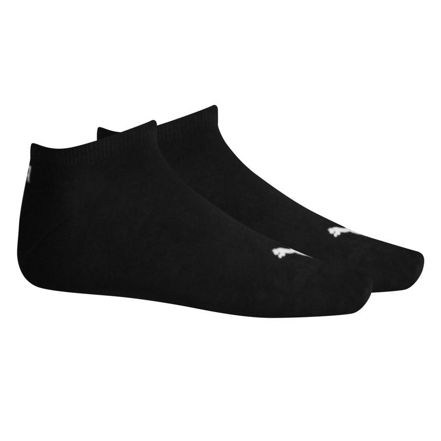 PUMA Socquettes Chaussures Plain Pack de 3 - Noir/Blanc