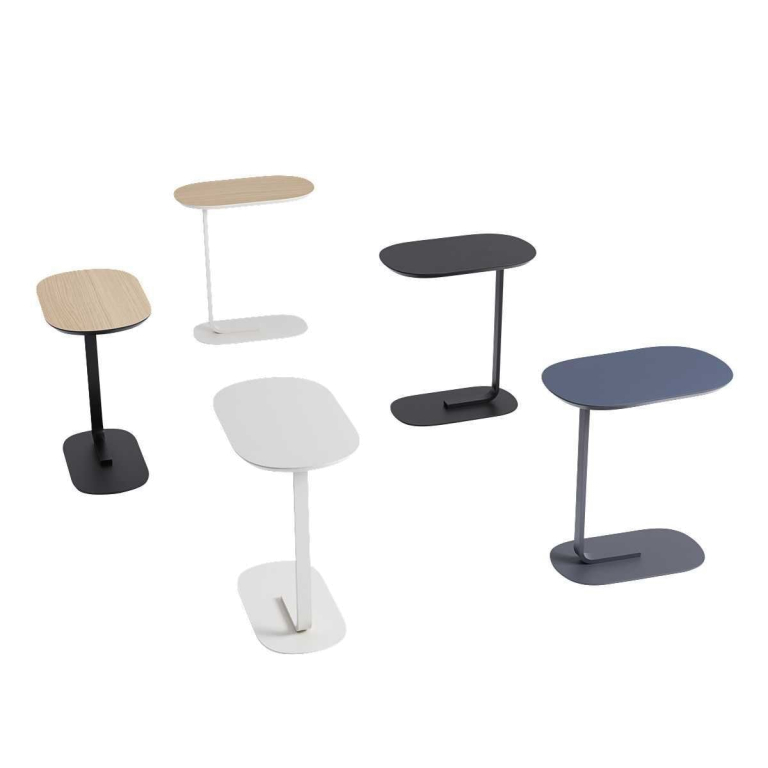 Muuto Relate Bijzettafel 60.5 Black