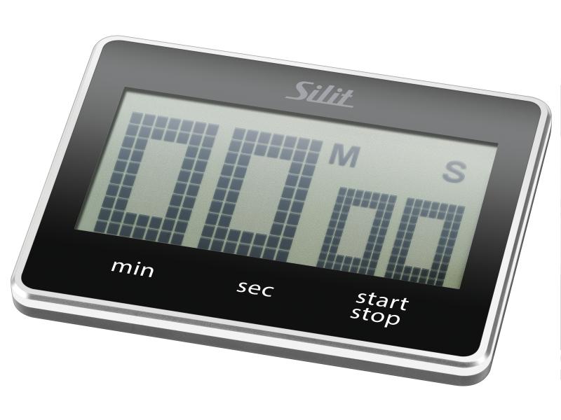 Silit Küchentimer Attimo Schwarz Kurzzeitmesser