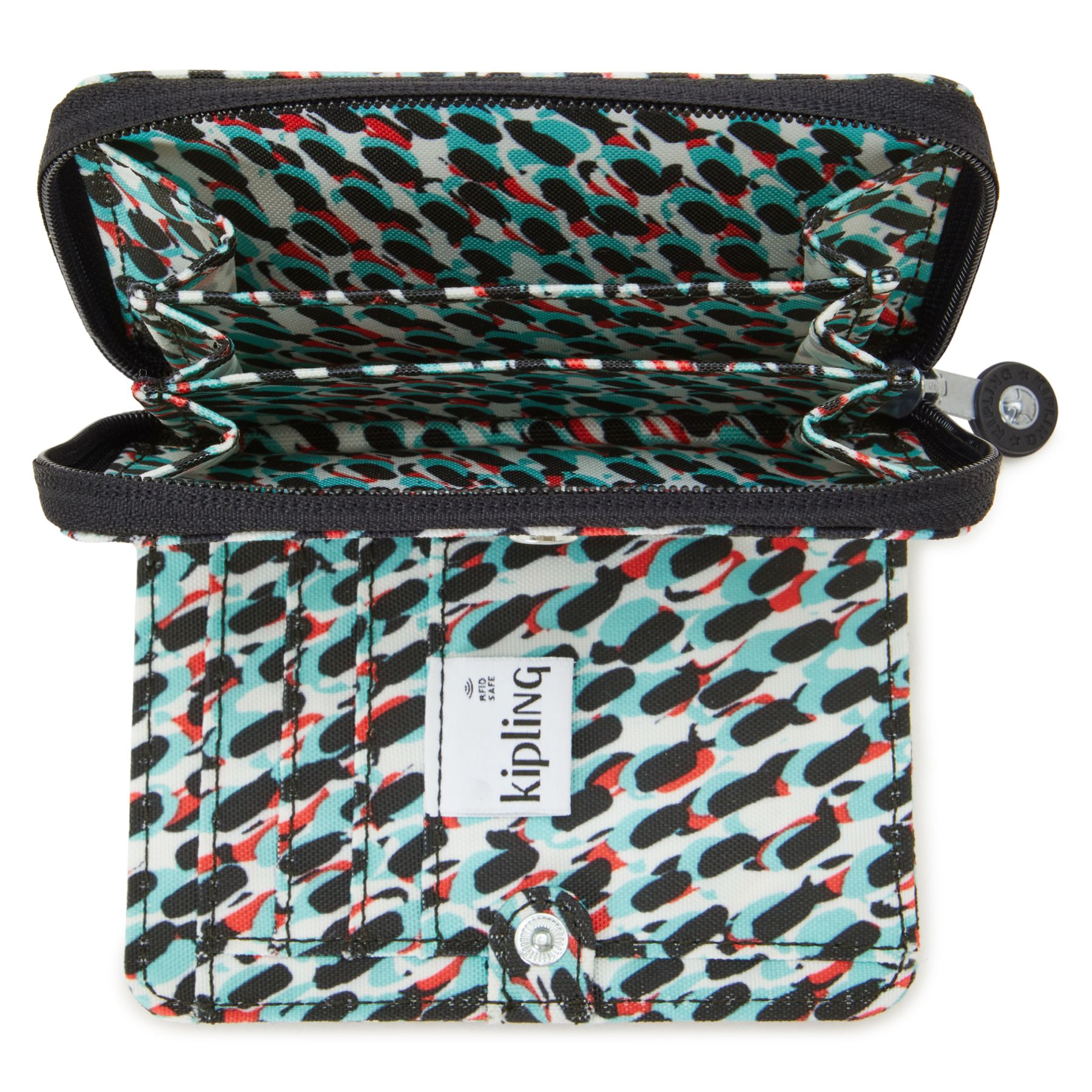 MONEY LOVE Portefeuille Moyen RFID - Abstract Print