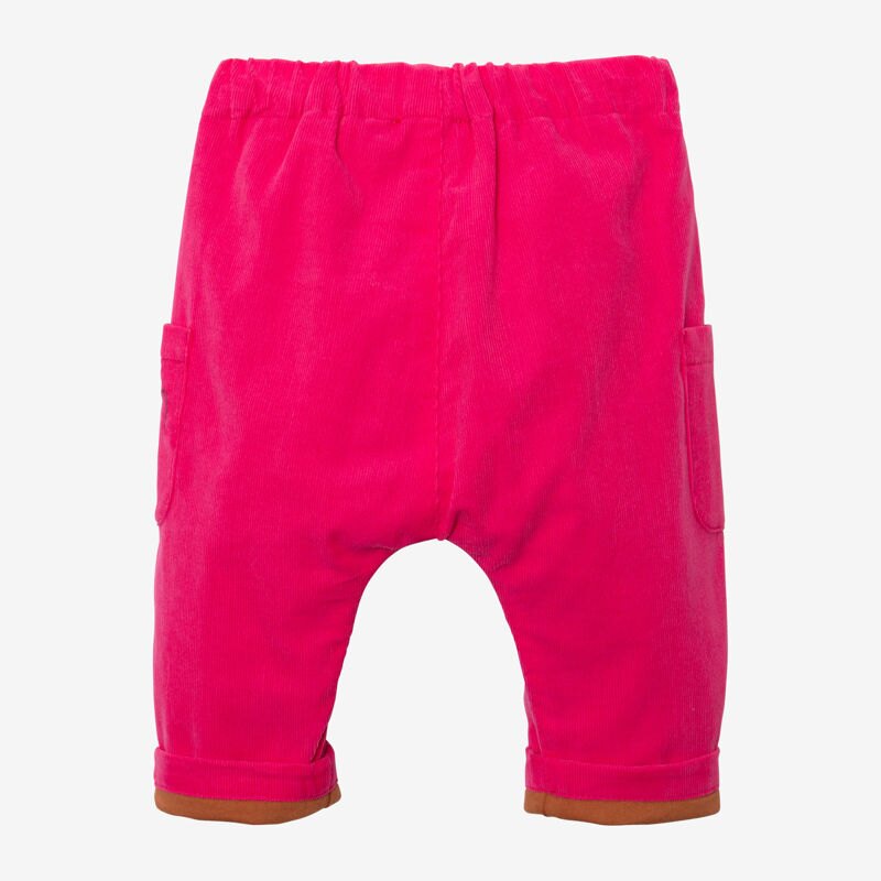 Pantalon bébé fille velours rose Catimini Rose